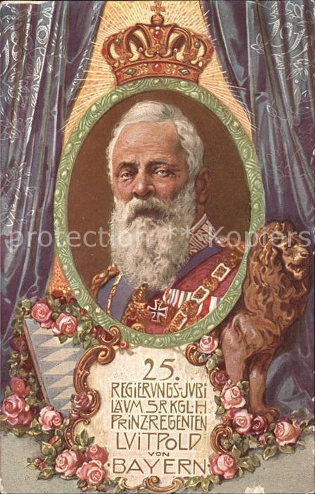 Adel Bayern Prinzregent Luitpold von Bayern 25. Reg