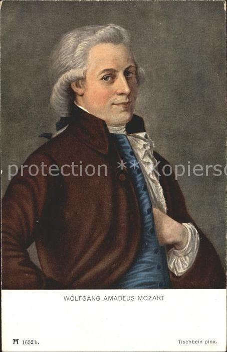 Mozart Wolfgang Amadeus F.A. Ackermann Verlag Nr. 1652 b Künstl