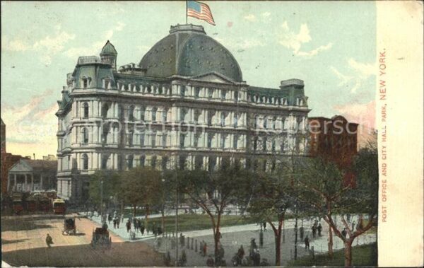 New York City Post Office and City Hall Park