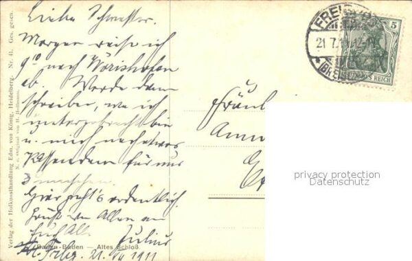 Hoffmann Heinrich Baden-Baden Altes Schloss Nr. 41 – Bild 2