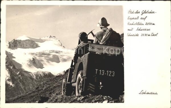 Gletscher Ötztal Gletscher-Express Wildspitz