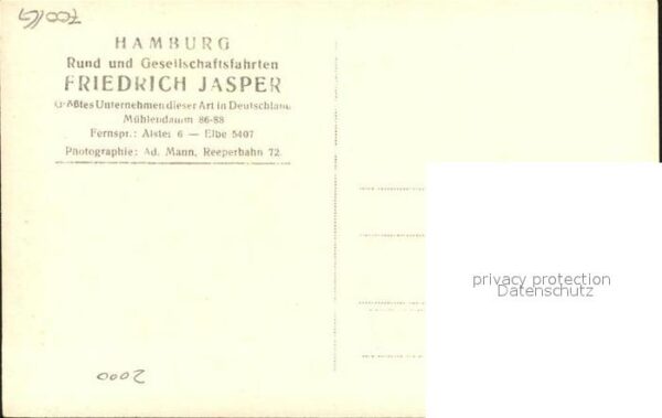 Autobus Omnibus Rundfahrt Friedrich Jasper Hamburg Grup – Bild 2