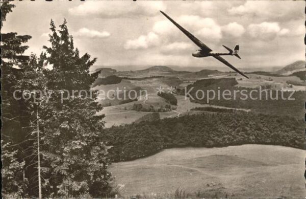 Segelflug Gliding Vol-Voile Vuolo-a-Vela Wasserkuppe Rhön