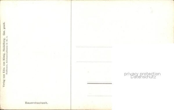 Hoffmann Heinrich Bauernhochzeit Schwarzwald Trompete Kla – Bild 2