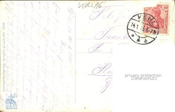 Verlag Braun Nr. 23756 Neue Rheinbrücke Kehl – Bild 2