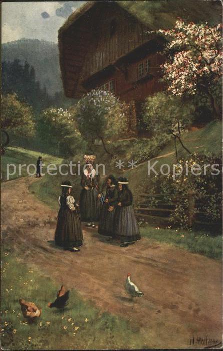 Hoffmann Heinrich Nach dem Kirchgang St. Georgen Nr. 176