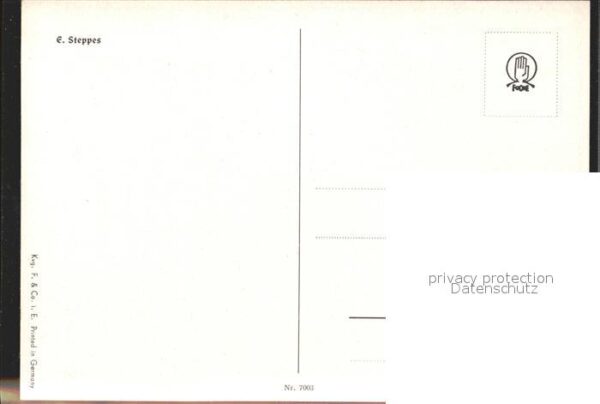 Steppes Edmund Prof. Drei Felsen Nr. 7003 – Bild 2