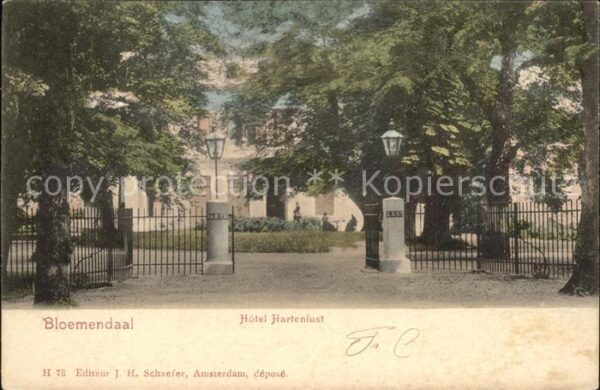 Bloemendaal Hotel Hartenlust