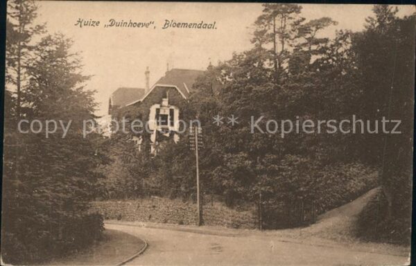 Bloemendaal Huize Duinhoeve