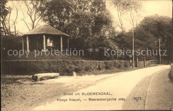 Bloemendaal Hooge Koepel Meerenbergsche weg