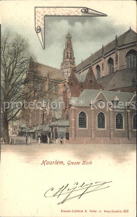 Haarlem Groote Kerk Kirche