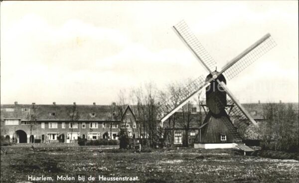 Haarlem Molen bij de Heussenstraat Windmühle