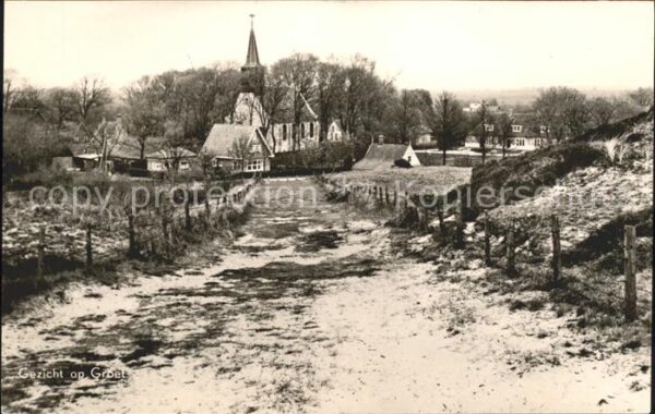 Groet Schoorl Blick zur Kirche