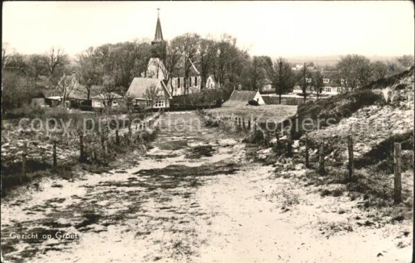 Groet Schoorl Blick zur Kirche