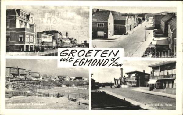 Egmond aan Zee Strassenpartien Tennispark Boulevard de