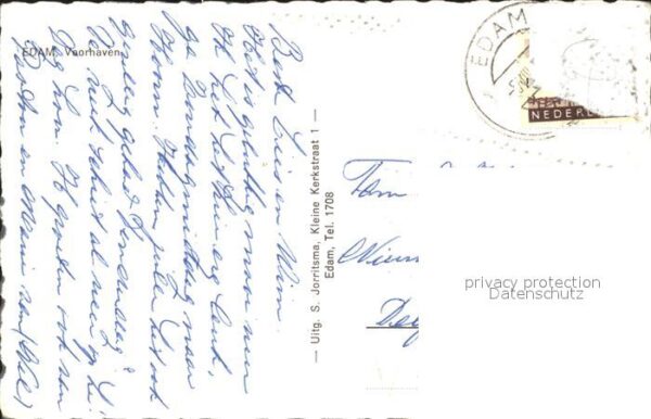 Edam Voorhaven Kanal Giebel – Bild 2