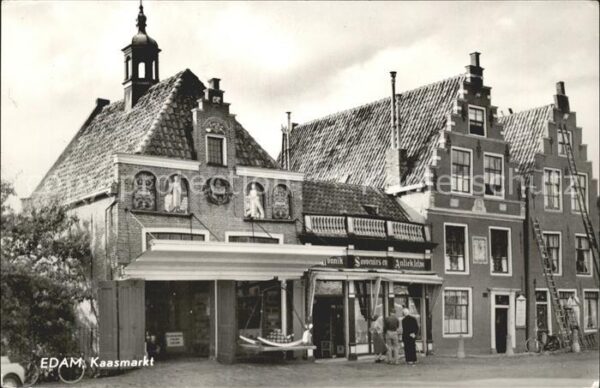 Edam Kaasmarkt Käsemarkt Giebel
