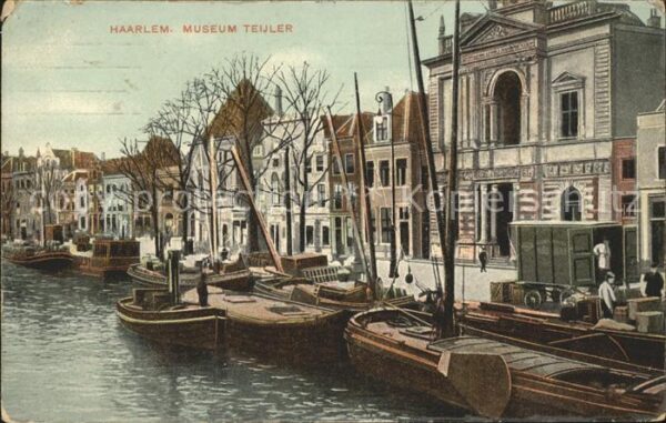 Haarlem Museum Teijler Kanal Boot