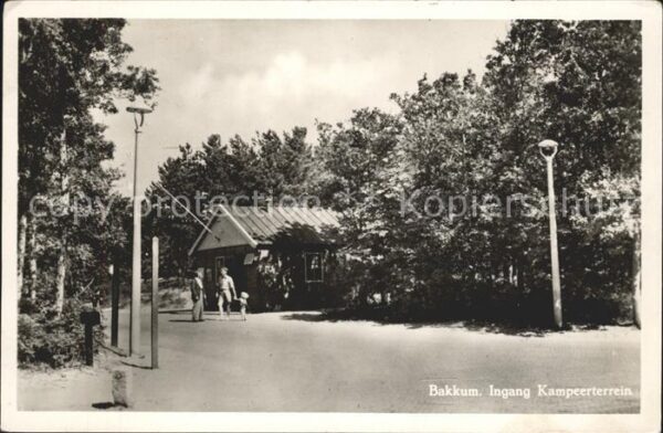 Bakkum Ingang Kampeerterrein Camping