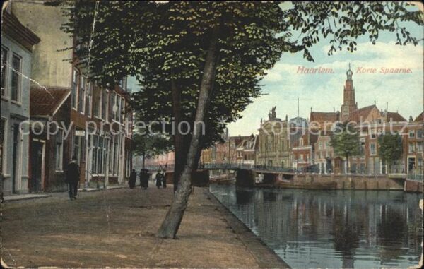 Haarlem Korte Spaarne Brücke Kirche