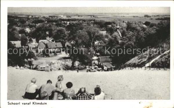 Schoorl vanaf Klimduin Panorama