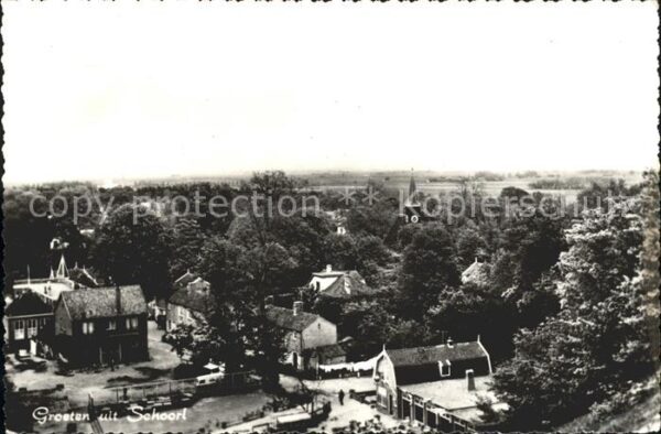 Schoorl Blick über das Dorf