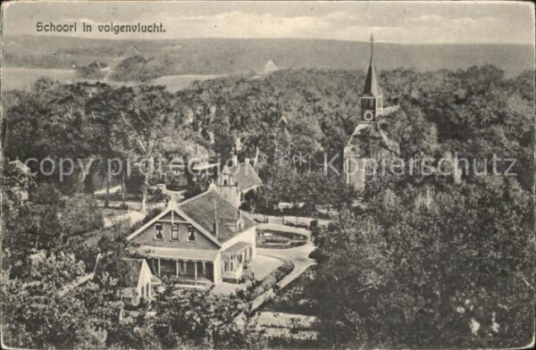 Schoorl in volgenvlucht Kerk Kirche
