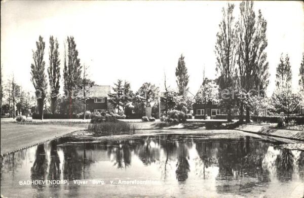 Badhoevedorp Vijver Burg Amersfoordtlaan