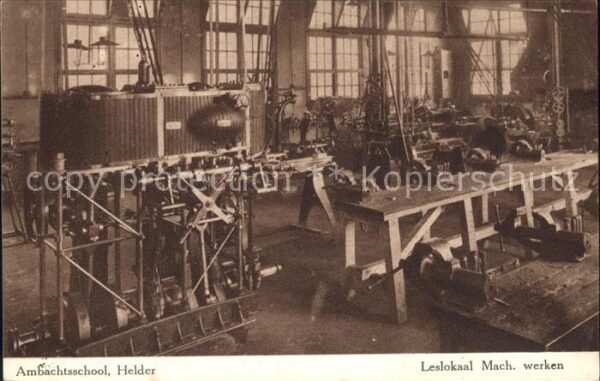 Helder Ambachtsschool Leslokaal Mach. werken