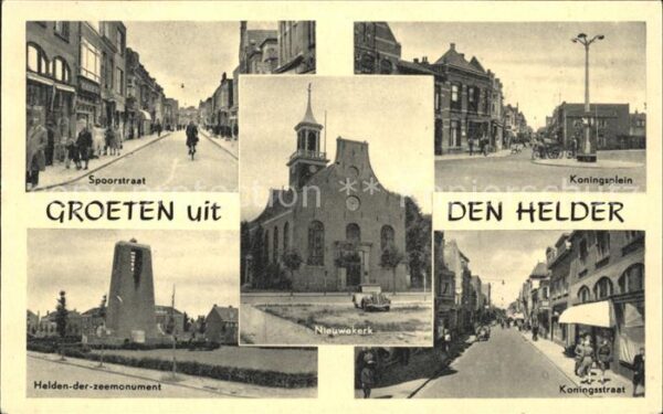 Den Helder Spoorstraat Koningsplein Koningstraat H