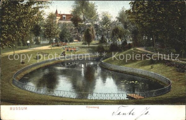 Bussum Vijverberg Teich