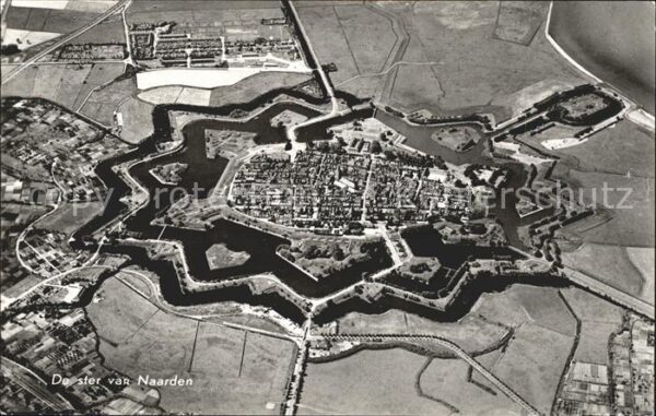 Naarden De ster var Naarden Fliegeraufnahme