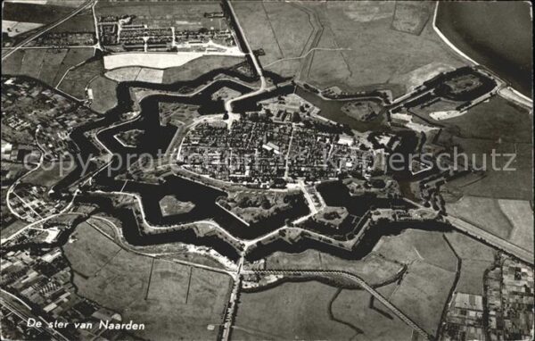 Naarden De ster van Naarden Fliegeraufnahme