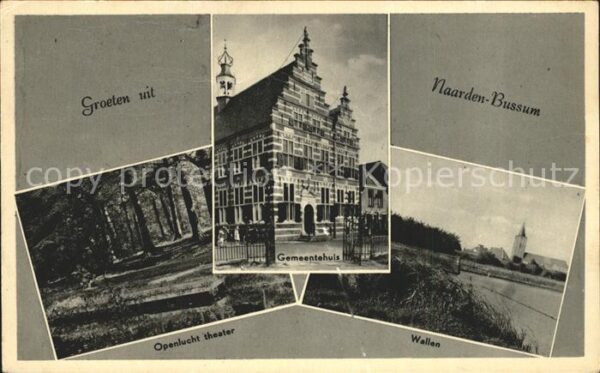 Naarden Openluchttheater Gemeentehuis Wallen Ke