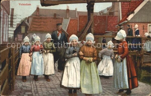 Trachten Holland Kinder Volendam Serie 116 No. 2370