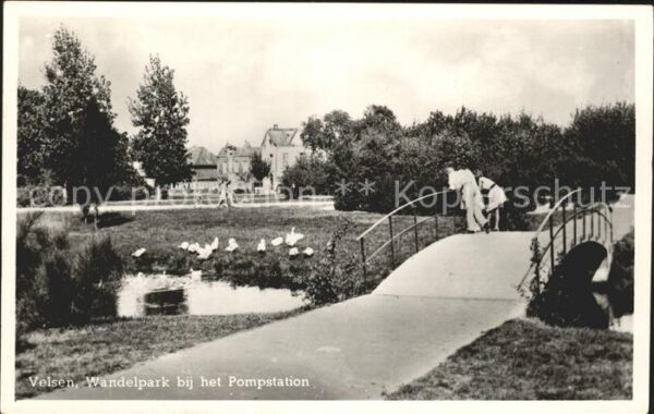 Velsen Wandelpark bij het Pompstation Brücke