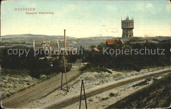 Overveen Panorama Waterleiding Turm