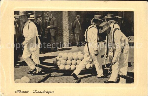 Alkmaar Kaasdragers Kaasmarkt Käsemarkt