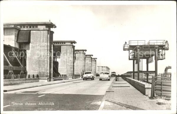 Den Oever Hollands Kroon Stevin sluizen Afsluitdijk Deich Sperrd