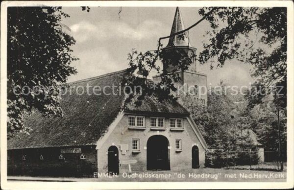Emmen Netherlands Oudheidskamer de Hondsrug met Ned Herv