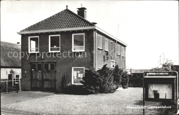 Nieuwland Zuid Holland Gemeentehuis