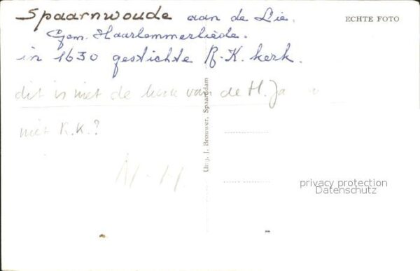 Spaarnwoude Stompe Toren Kerk Kirche – Bild 2
