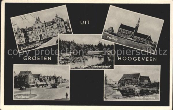 Hoogeveen Ziekenhuis Bethesda Raadhuis Hoofdstraa