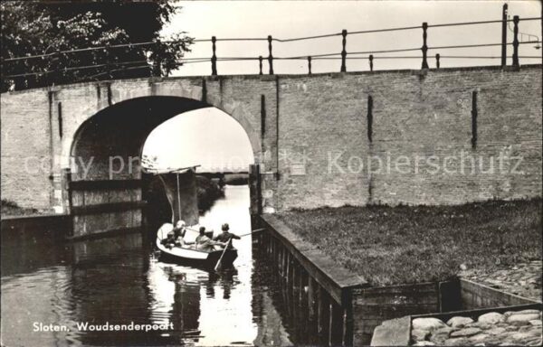 Sloten Sleat Woudsenderpoort Brücke