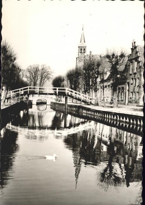 Sloten Sleat Kanal Brücke