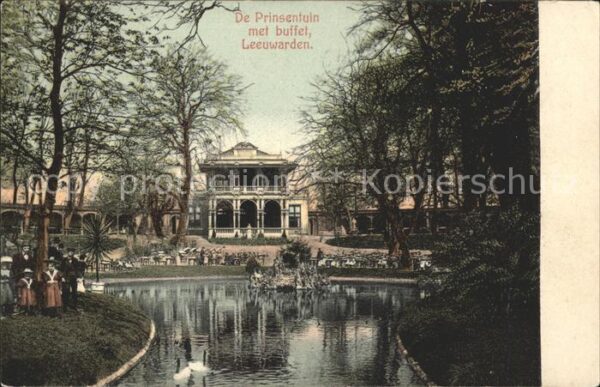 Leeuwarden Prinsentuin met buffet
