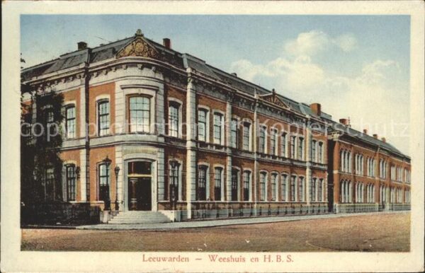 Leeuwarden Weeshuis en HBS