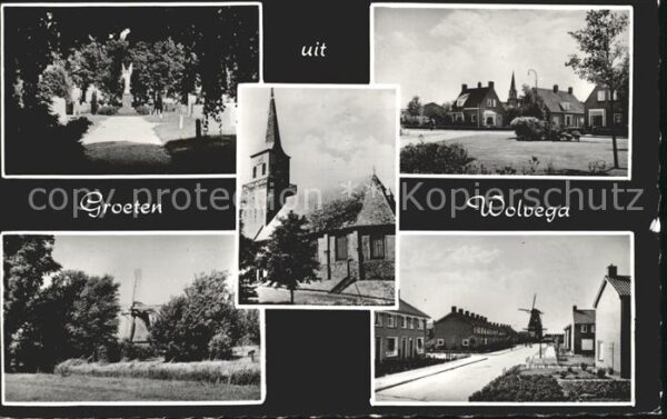 Wolvega Denkmal Kirche Windmühle