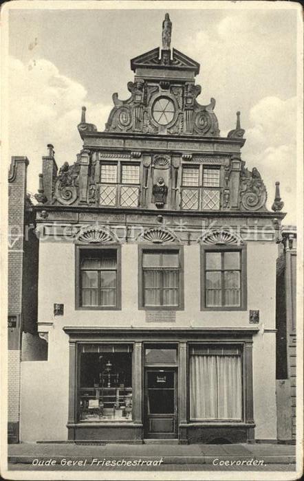 Coevorden Oude Gevel Frieschestraat Historisches