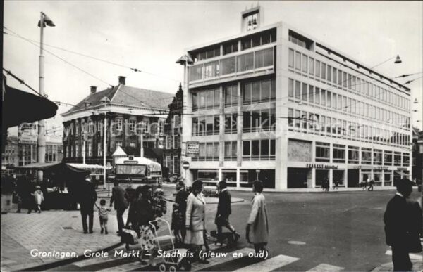 Groningen Grote Markt Stadhuis